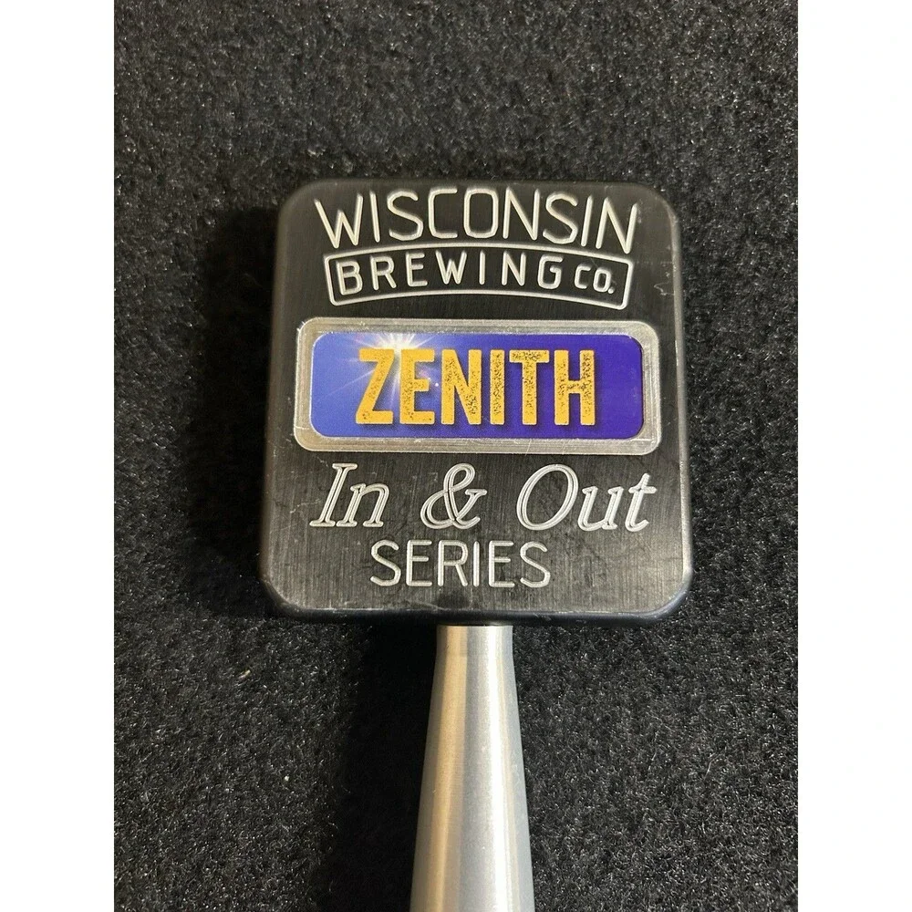 Wisconsin Brewing Co. In & Out Series Zenith Beer Tap Handle B-18